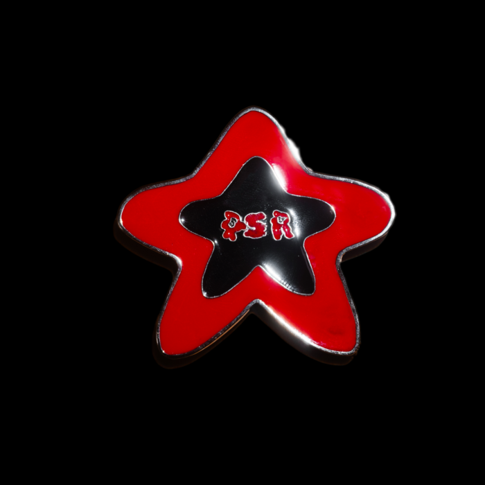 pin estrela vermelha osr